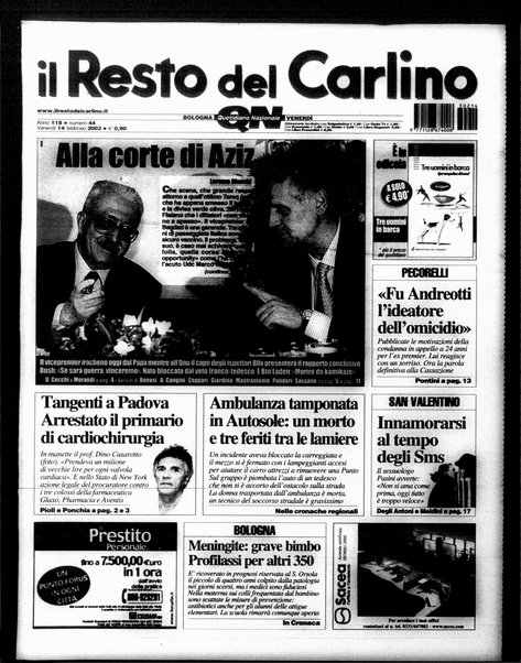 Il Resto del Carlino : giornale dell'Emilia